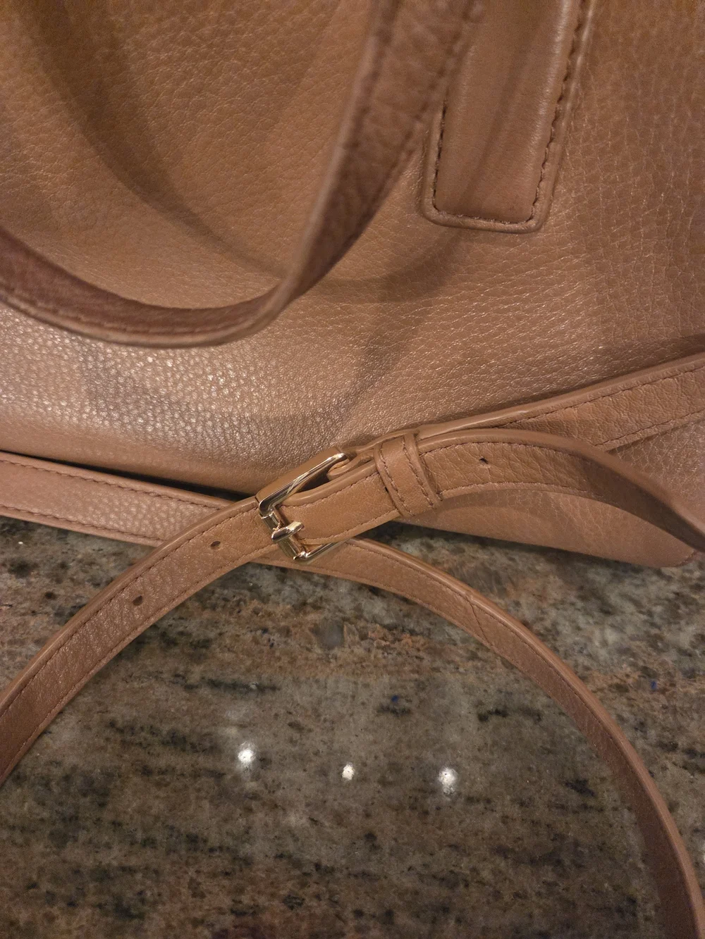 Tory Burch Brown Leather  Satchel